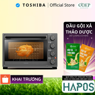 Lò nướng Toshiba TL-MC40EZF(GR) 40L Chính hãng, 6 chế độ nướng, Công nghệ làm nóng chân không - HAPOS HSA