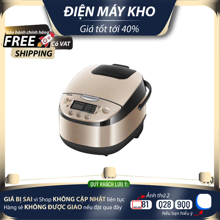 RC-18DR3PV(G) - Cơm Điện TOSHIBA RC-18DR3PV(G) - Bảo Hành Chính Hãng