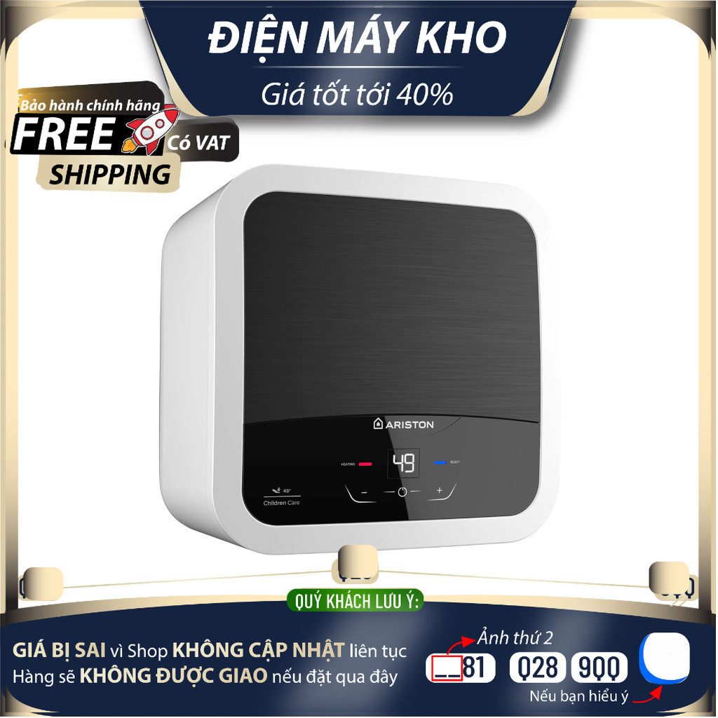 AN2 30 LUX-D AG+ -Máy Nước Nóng Gián Tiếp Ariston 30L  AN2 30 LUX-D AG+