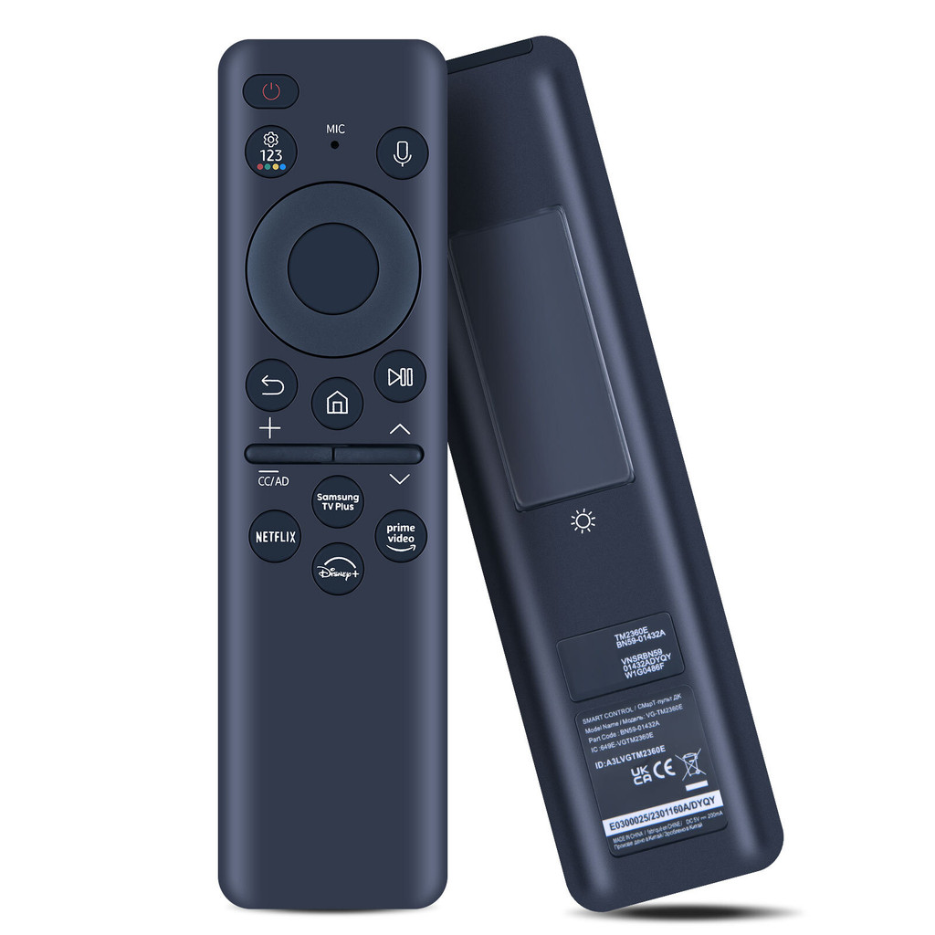Điều khiển từ xa bằng giọng nói năng lượng mặt trời cho TV thông minh SAMSUNG CU8000 Series Crystal 