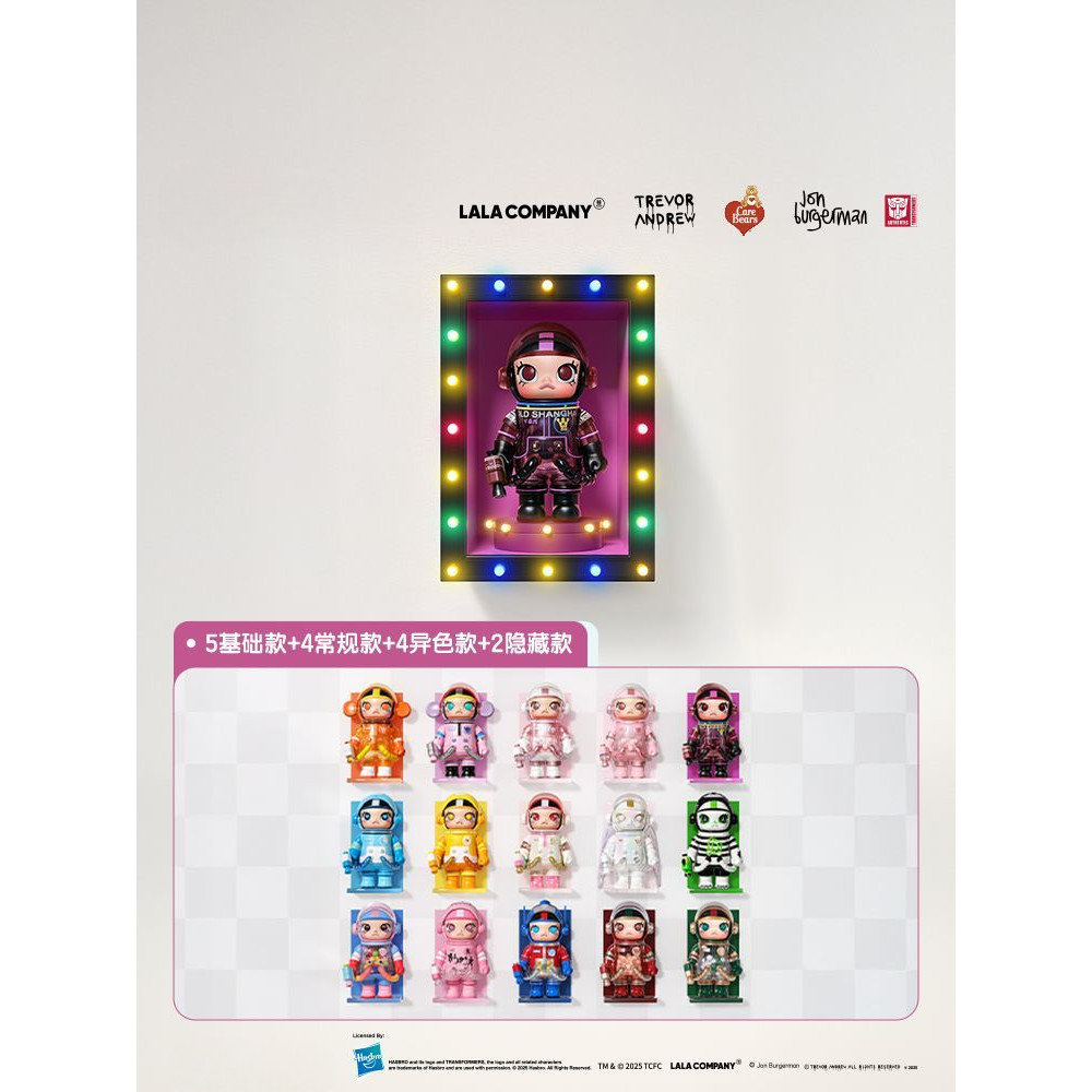 MEGA SPACE MOLLY Kỷ niệm 100% Series 4 Hộp mù Đồ chơi thủ công Molly100%