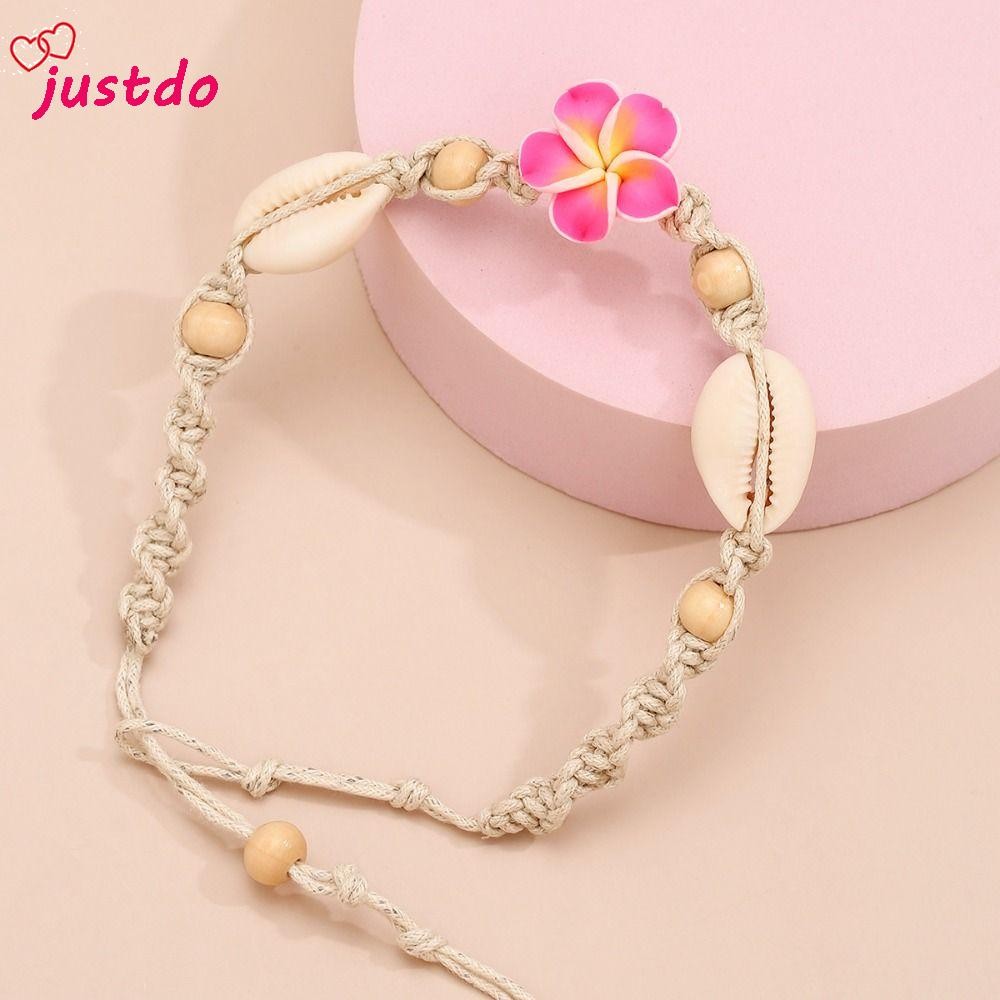 Vòng cổ và Bracelet Ankle JUSTODO từ vỏ ốc xà cừ, Phong cách Bohemian, Thanh lịch cho Nữ, Perfect ch