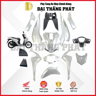   Có bán lẻ  Dàn áo Vision 110cc năm 2025 K2C màu Trắng đen - NHD01 - phiên bản tiêu chuẩn chính hãng Honda 