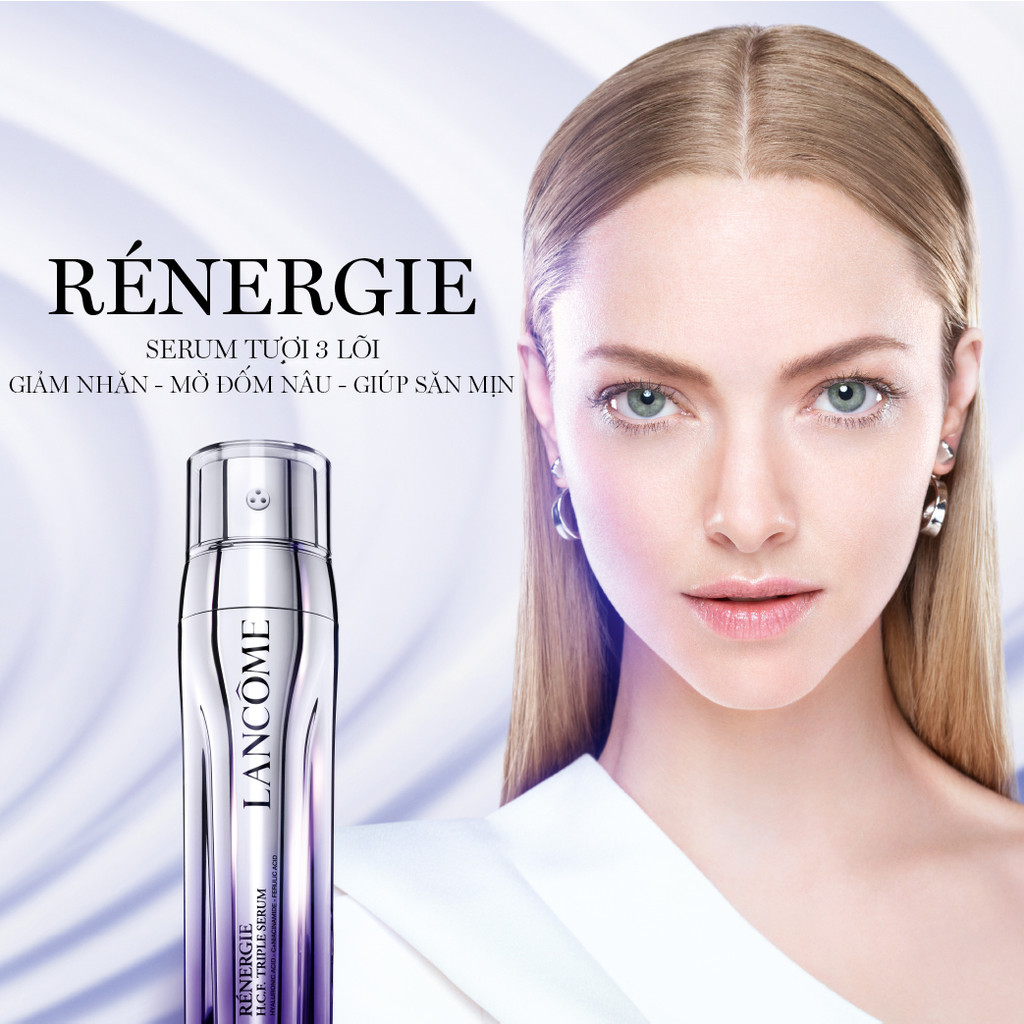 [KOL] Dưỡng Chất (Serum) Tươi 3 Lõi Ngăn Ngừa Lão Hóa Lancome Renergie Triple 50ml
