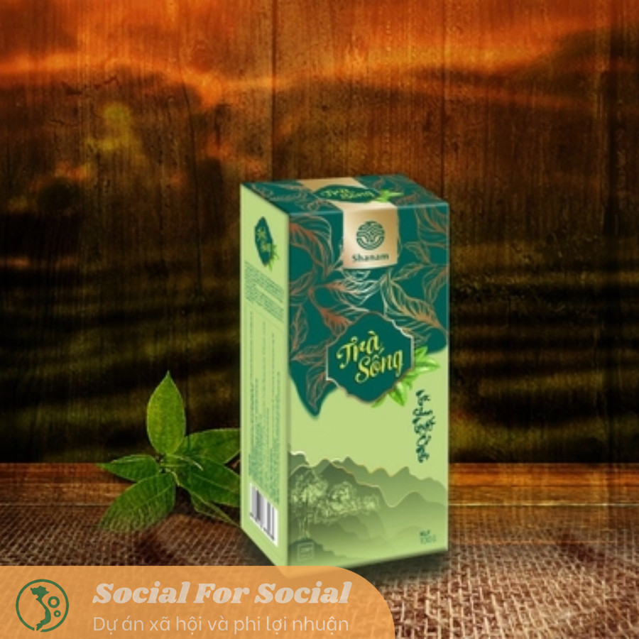 TRÀ VÀNG - TRÀ SỐNG YÊN BÁI 1T-3L HỘP 100G