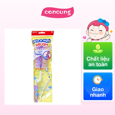 Cây súc rửa bình sữa bằng ny-lon tay xoay Pigeon