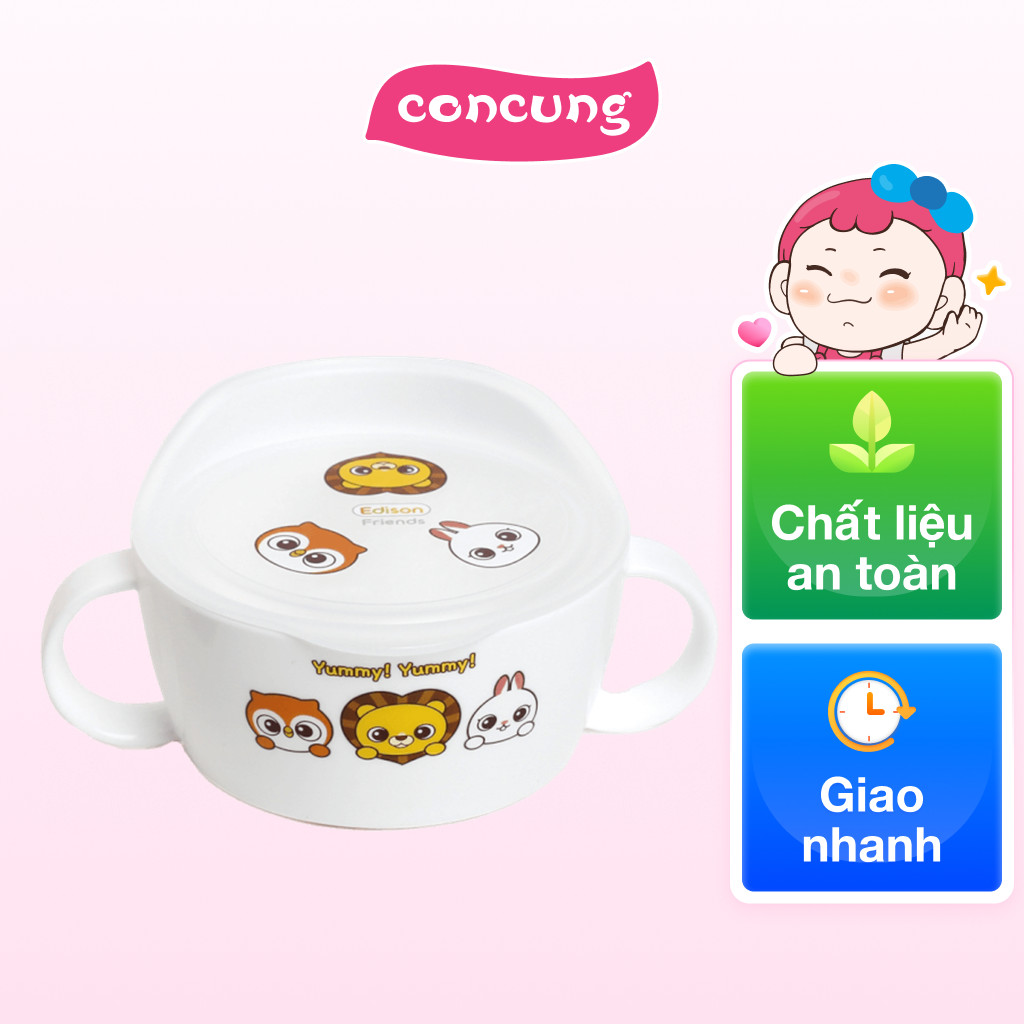 Chén tập ăn Edison Friends cho bé (nhỏ)