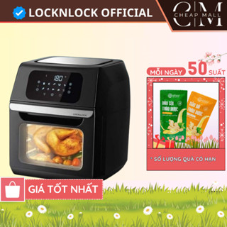 Nồi chiên không dầu LocknLock Chính Hãng, dung tích 12L EJF696BLK - CHEAP CMO