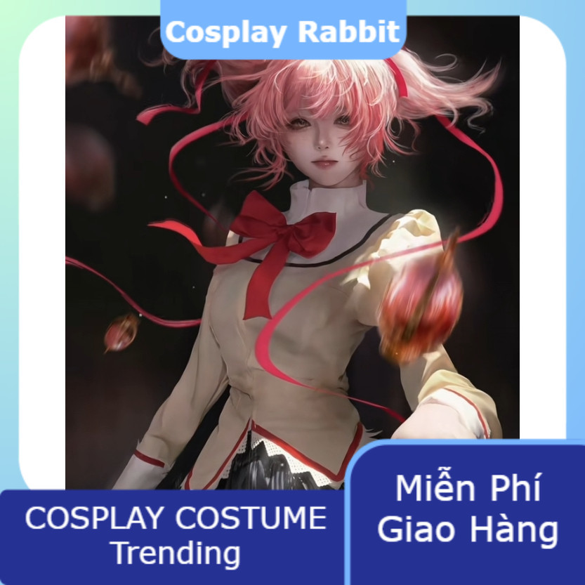 Kaname Madoka, Homura Akemi và các nhân vật khác - Trang Phục Cosplay Full Set - Madoka Magica