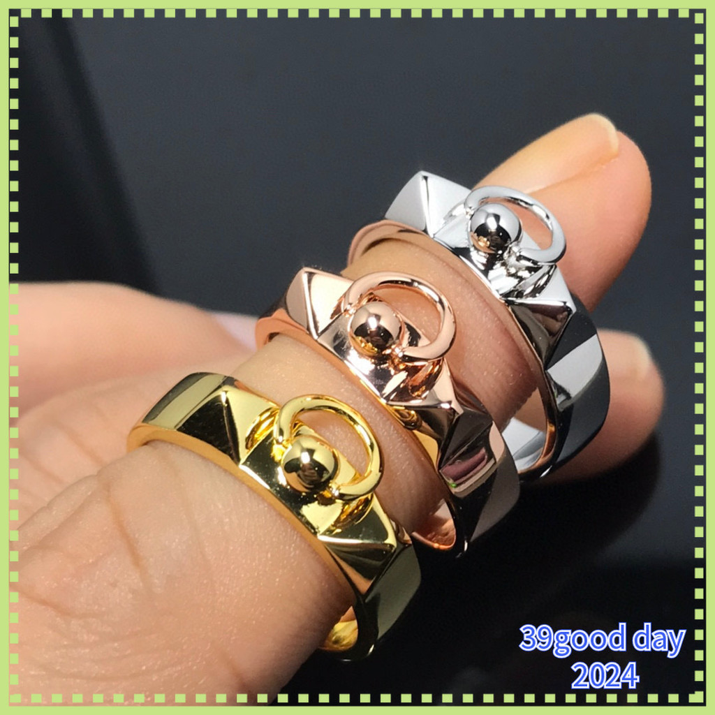 [H-home-ermes] Vòng mũi lợn mịn đinh tán sang trọng AAA dành cho nam và nữ / 07061