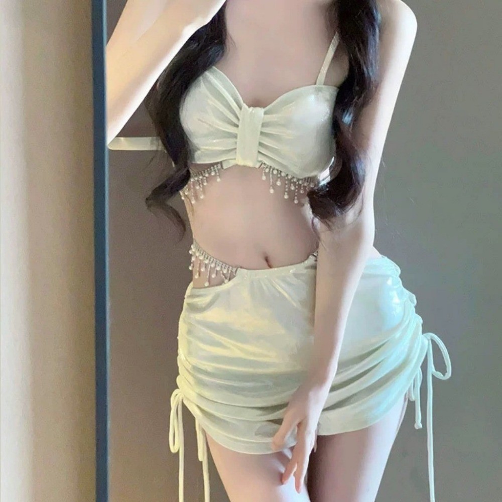 RICH-THEY Bộ Bikini Gợi Cảm Bộ Đồ Bơi Ba Mảnh Thời Trang Mới Dành Cho Bãi Biển | BigBuy360 - bigbuy360.vn