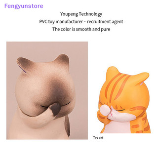 Feng Mèo Dễ Thương Mini Mô Hình Búp Bê Đồ Trang Trí Hình Tượng Để Bàn Đồ Chơi Kawaii Cho Phòng Văn Phòng Ô Tô Trang Trí Nhà Cửa Phụ Kiện VN