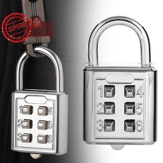 Khóa Mật Khẩu 6 Chữ Số Nút Khóa Mật Khẩu Mini U Mật Khẩu Cửa Tủ Hình Khóa A6