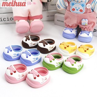 Giày Đi Bộ Búp Bê MEIHUA, Giày Búp Bê Cotton 20cm, Giày Thể Thao Cao Su Mềm Làm Bằng Tay Quà Tặng Sinh Nhật