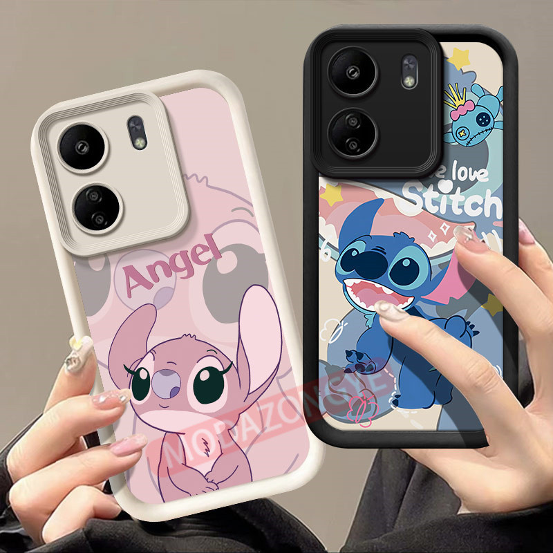 Dành Cho Redmi 13C Ốp Lưng Silicon Mềm TPU Chống Sốc Họa Tiết Hoạt Hình Redmi13C Ốp lưng Vỏ Bảo Vệ Ố