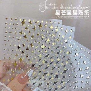 Sticker miếng dán móng mặt trăng, blink blink lấp lánh