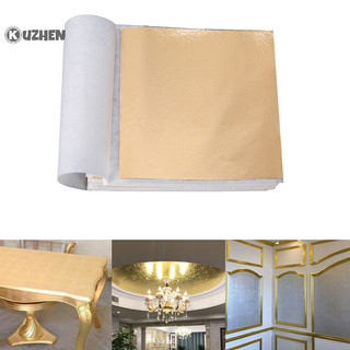 Kuzhen 100 tờ lá vàng lá mạ vàng thủ công thủ công giấy trang trí dụng cụ hot