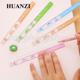 [Mã CLS2404B giảm 30k đơn 99k] Set 2 thước đo mini 12cm họa tiết hoạt hình dễ thương cho bé
