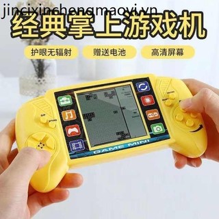 Máy Chơi Game Tetris Màn Hình Lớn Máy Chơi Game Trẻ Em Máy Chơi Game Cầm Tay Xếp Hình Hoài Cổ 8090 Máy Đồ Chơi