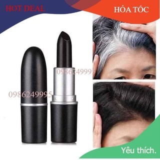 Sỉ 10 Thỏi son nhuộm phủ tóc bạc màu đen - nâu