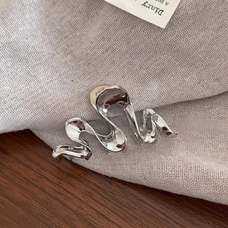 Bạc Thanh Lịch Nữ Bé Gái Hợp Kim Kim Kim Loại Kẹp Tóc Dễ Thương Kẹp Tóc Phụ Kiện Tóc | BigBuy360 - bigbuy360.vn