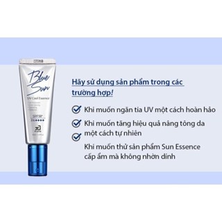 Kem chống nắng BLUE SUN siêu nhẹ, mát lạnh UV COOL ESENCE SPF50 + / PA ++++ - MÈO BEAUTY