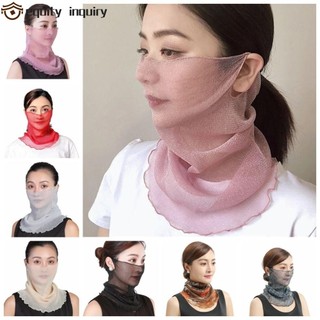 Mặt nạ chống nắng lụa băng YÊU THÍCH YÊU THÍCH, Khăn che mặt đi bộ đường dài chống nắng Khăn che mặt mùa hè, Mặt nạ đi xe đạp thời trang Mặt nạ leo núi chống tia cực tím Veil Mặt nạ cổ áo mùa hè