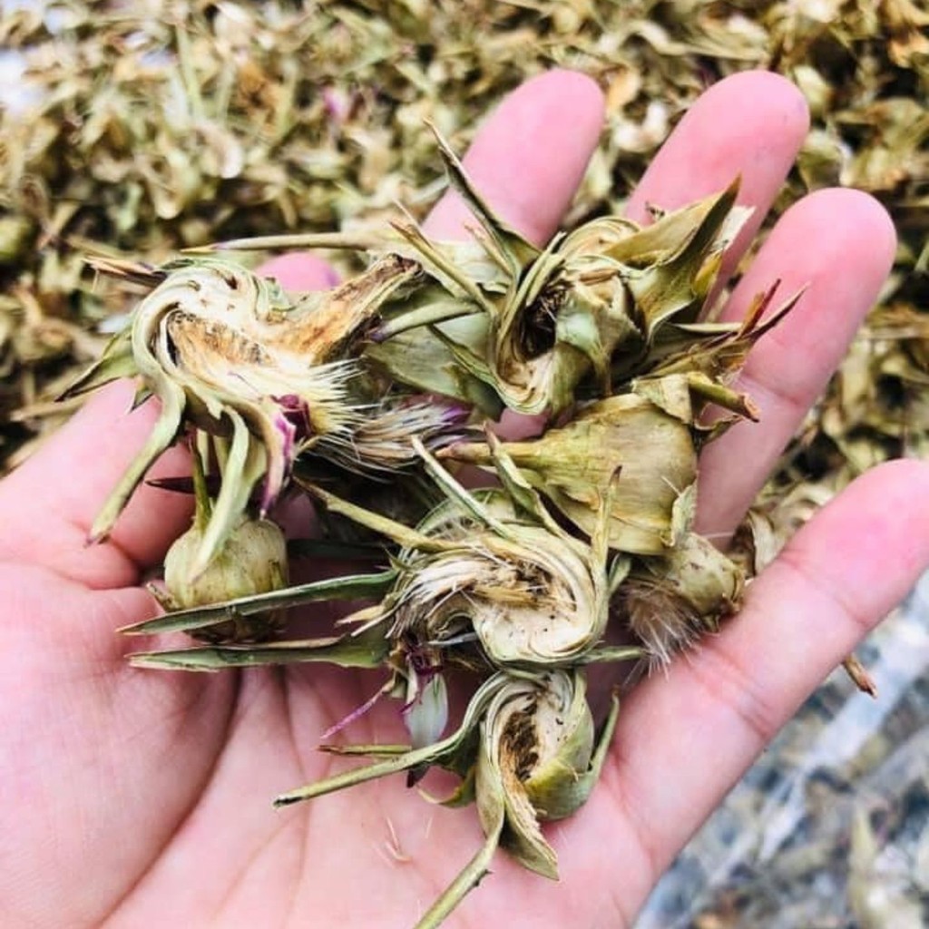 Hoa atiso xanh SAPA sấy khô loại 1 thượng hạng, bông actiso Đà Lạt giúp tăng cường chức năng gan, đà