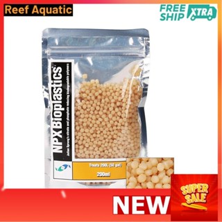 Vật liệu khử NO3, PO4 Bio-pellet NPX Bioplastic, vật liệu cho lò đảo Biopellet