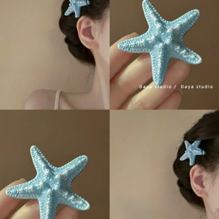 Mô Phỏng Vỏ Sao Biển Bên Kẹp Tóc Kẹp Tóc Nàng Tiên Cá Công Chúa Mũ Nữ