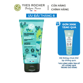 Mặt Nạ Loại Bỏ Tế Bào Chết Da Đầu Yves Rocher Refresh 2-In-1 Exfoliating Mask Pre-Shampoo Tube 200ml