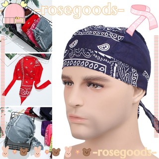 Khăn trùm đầu kiểu cướp biển vải cotton mềm mại cho nam và nữ 