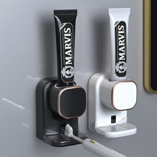 Máy Đựng Kem Đánh Răng Tự Động Treo Tường Cảm Biến Tự Động Điện Dán Đánh Răng Máy Bóp USB Có Thể Tháo Rời Bàn Chải Đánh Răng Phụ Kiện Phòng Tắm Hộp Đựng Kem Đánh Răng Tự Động