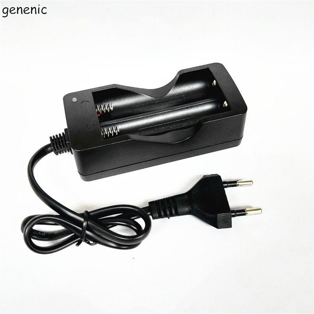 GENENIC Pin Sạc USB Sạc Thông Minh Pin Li-ion An Toàn Tự Động Dừng Sạc Đế Sạc 18650 Pin Sạc Pin Lith