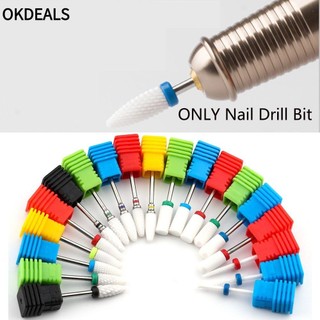 OKDEALS Khoan Móng Tay Bằng Gốm Đính Kim Cương Làm Sạch Móng Thời Trang
