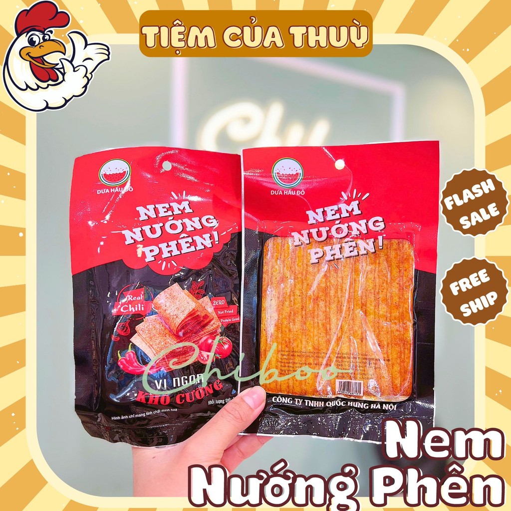 Snack Nem Nướng Phên Bà Tuyết Diamond Làm Từ Bột Mì Que Cay Tuổi Thơ đồ ăn vặt, Bà Tuyết Diamond