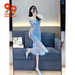 Phong Cách Kỳ Nghỉ Pháp Váy Dài Nữ Mùa Hè Phong Cách Mới Cao Cấp Cảm Giác Tính Khí Váy Hông Slim-fit Ôm Hơn