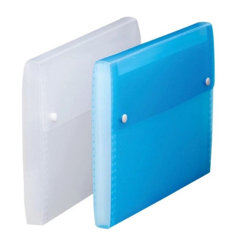 Tệp mở rộng KING JIM Size A4 / Thư mục ví nhựa với tệp báo cáo kích thước A4