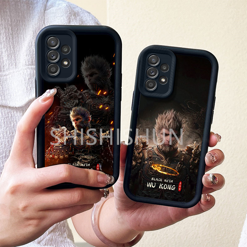 Dành Cho Samsung Galaxy A13 4G Ốp Lưng Bao Tay Hoạt Hình TPU Silicon anime Samsung A13 4G Ốp Lưng Mề