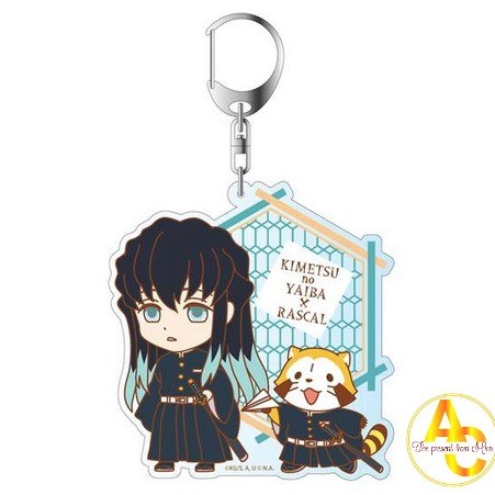 Móc khóa Demon Slayer: Kimetsu no Yaiba x Muichiro Tokito Phụ kiện trang trí túi xách Balo