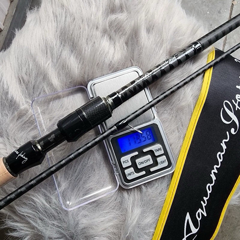 Cần Câu Lure Ilure Aquaman Story 2m08 Carbon Xoắn X Toàn Thân Cao Cấp- Cần Câu Chuyên Lure Chính Hãn