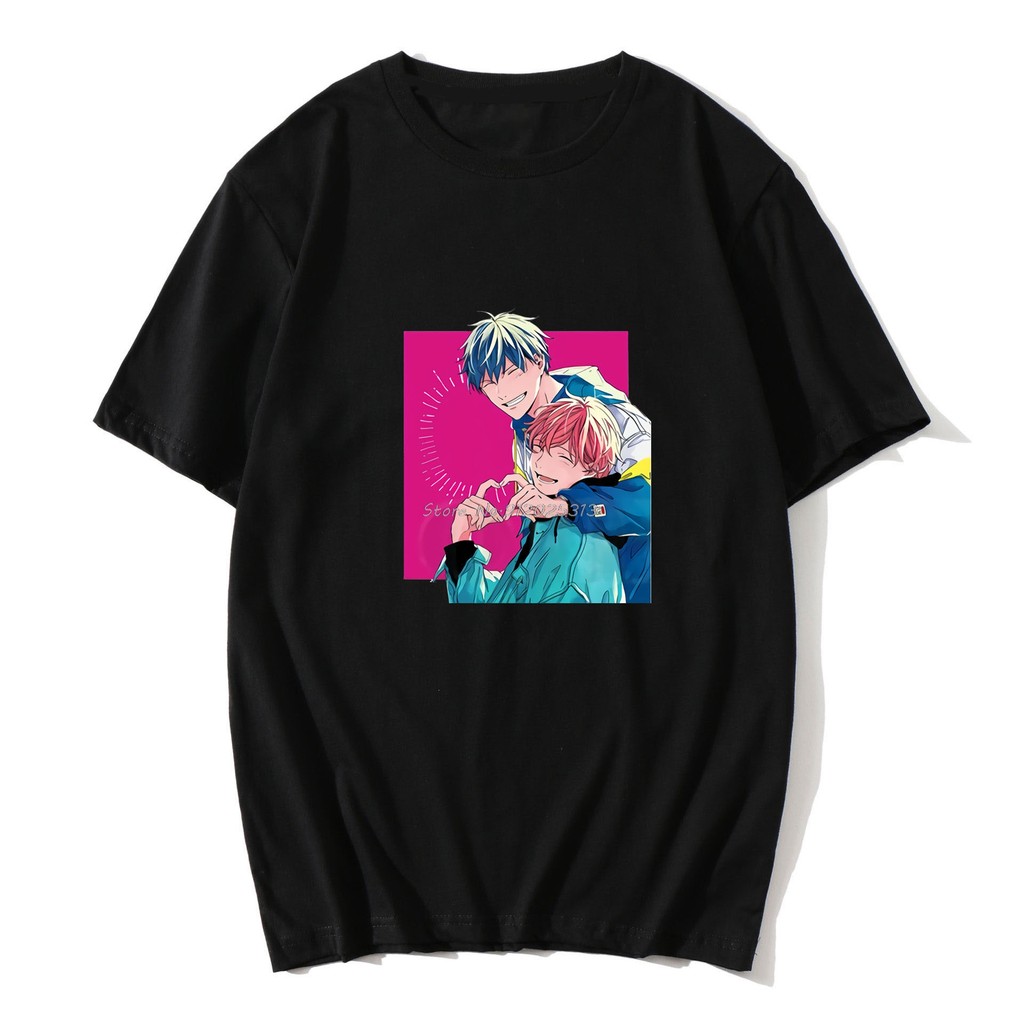 Yaoi Bl Given Yaoi Given Anime Manga Âm Nhạc Thời Trang Áo Tee Dạo Phố Nam Nam Tay Ngắn Thường Ngày 