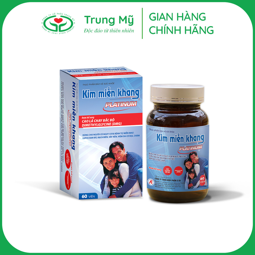 ️️️ [Chính hãng - Mua 6 tặng 1] Kim Miễn Khang platinum tốt hơn, hỗ trợ hiệu quả hơn điều trị vảy nế