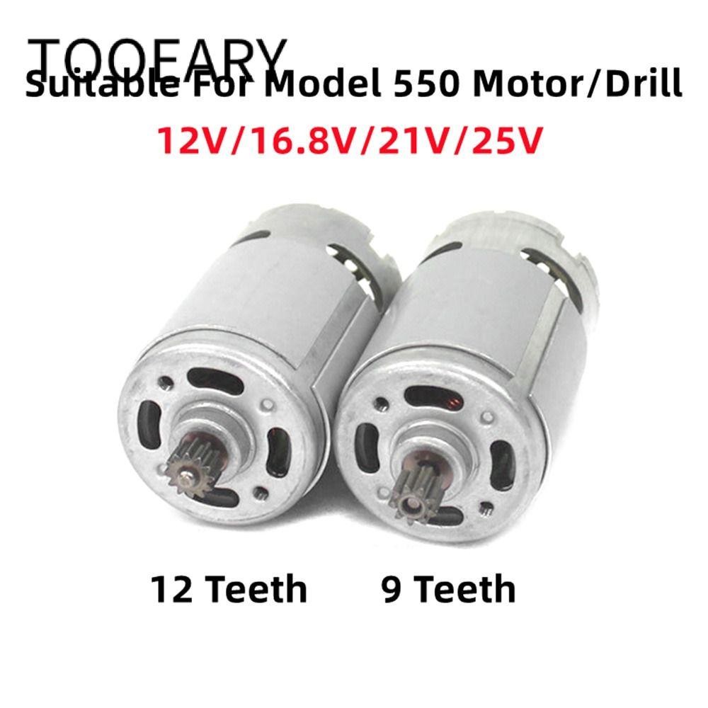 TOOEARY Công CỤ RS550VC DC Motor GRS550 Cưa điện Phụ kiện dụng cụ điện có thể sạc lại