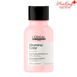 Dầu gội dành cho tóc nhuộm L'Oreal Vitamino Color Shampoo 100ml 
