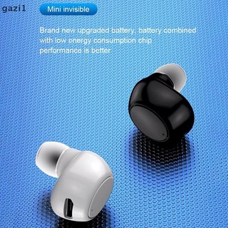   Gazi1  Tai nghe chơi game thể thao X6 Mini 5.0 có Mic Tai nghe không dây Tai nghe âm thanh nổi rảnh tay cho Xiaomi Tất cả các điện thoại Boutique 