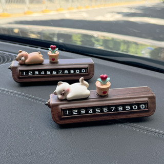 Biển số đỗ xe tạm thời Biển số "Gấu nằm" Biển số điện thoại di động với cảm giác nâng cao về thiết bị giữ số điện thoại ô tô dành cho nữ