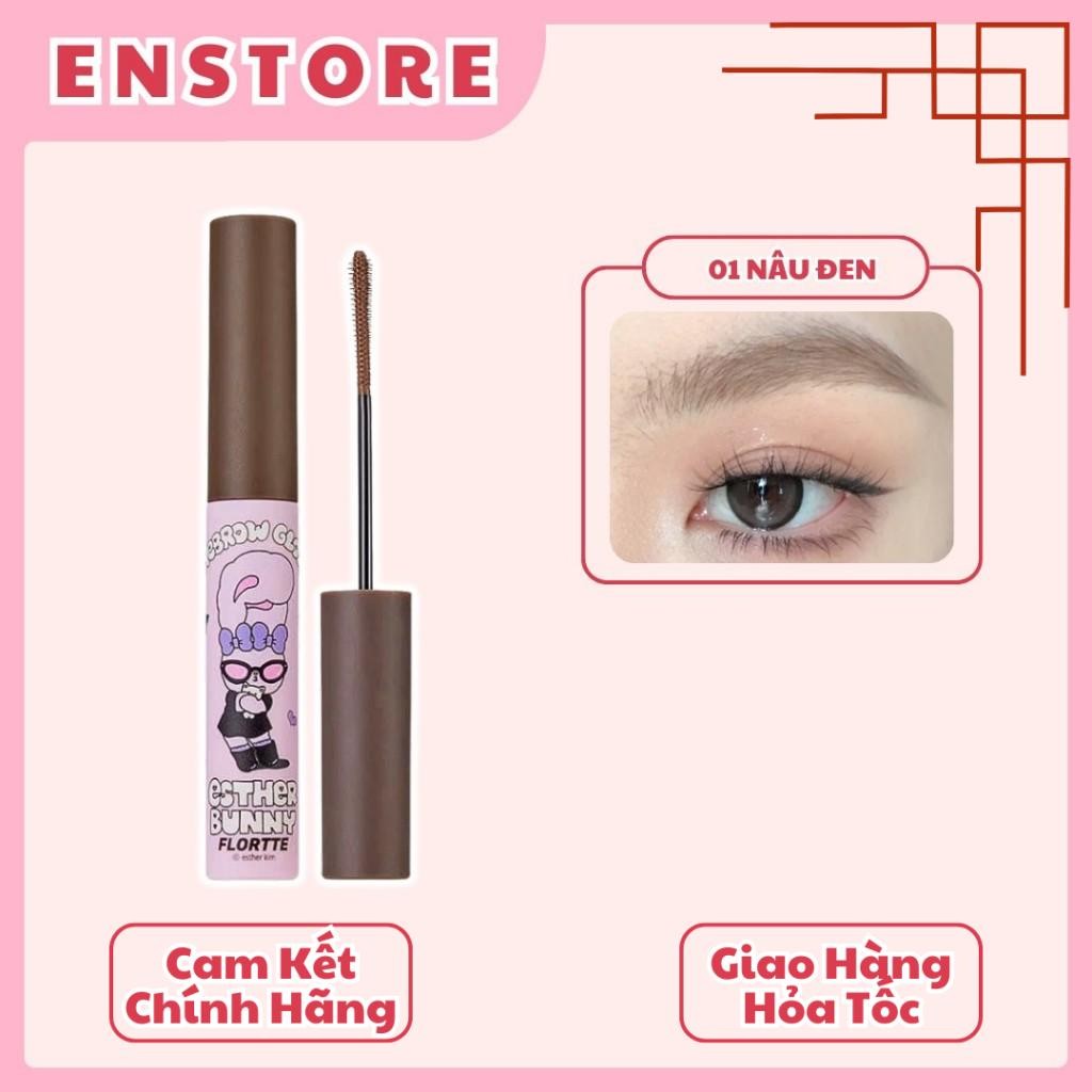 [FLORTTE] Mascara lông mày Flortte Esther Bunny Enstore