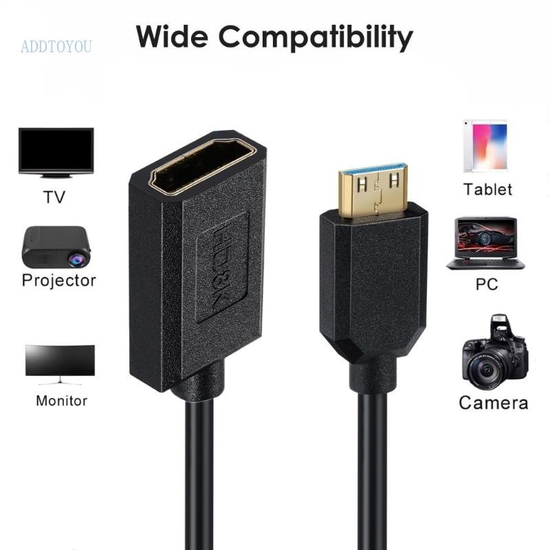 TY Mini Video Camera Nam Nữ Cáp Linh Hoạt 8k60hz 4k120hz Cho Máy Tính