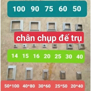Chân chụp sắt ,chụp cầu thang lan can ,trụ